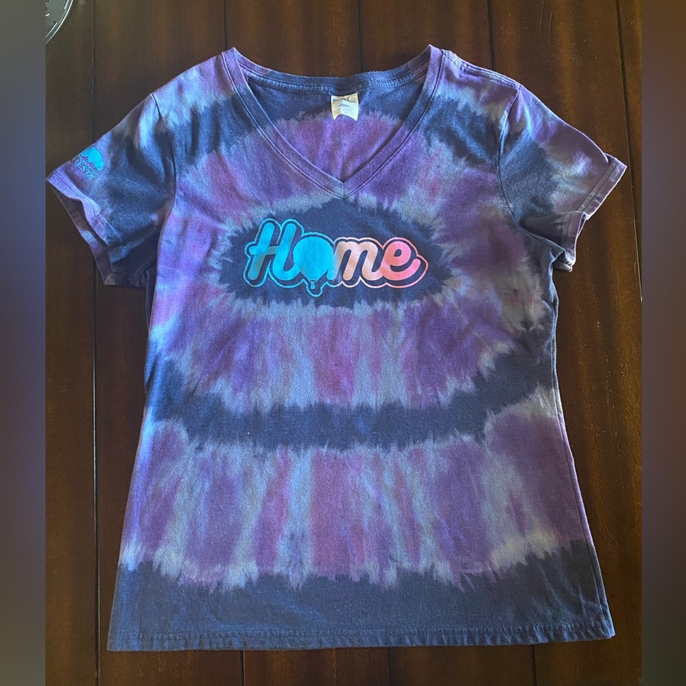 Albuquerque balloon fiesta tie dye t shirt